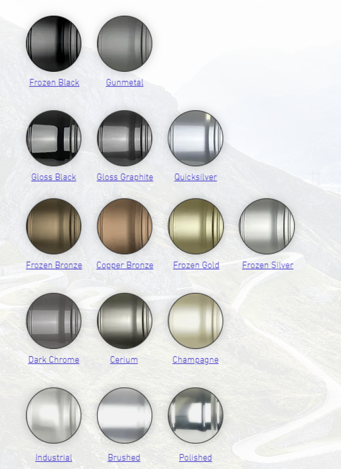 Finishes