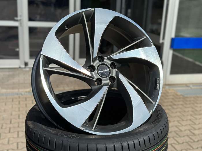 gloss dark grey frontpoliert