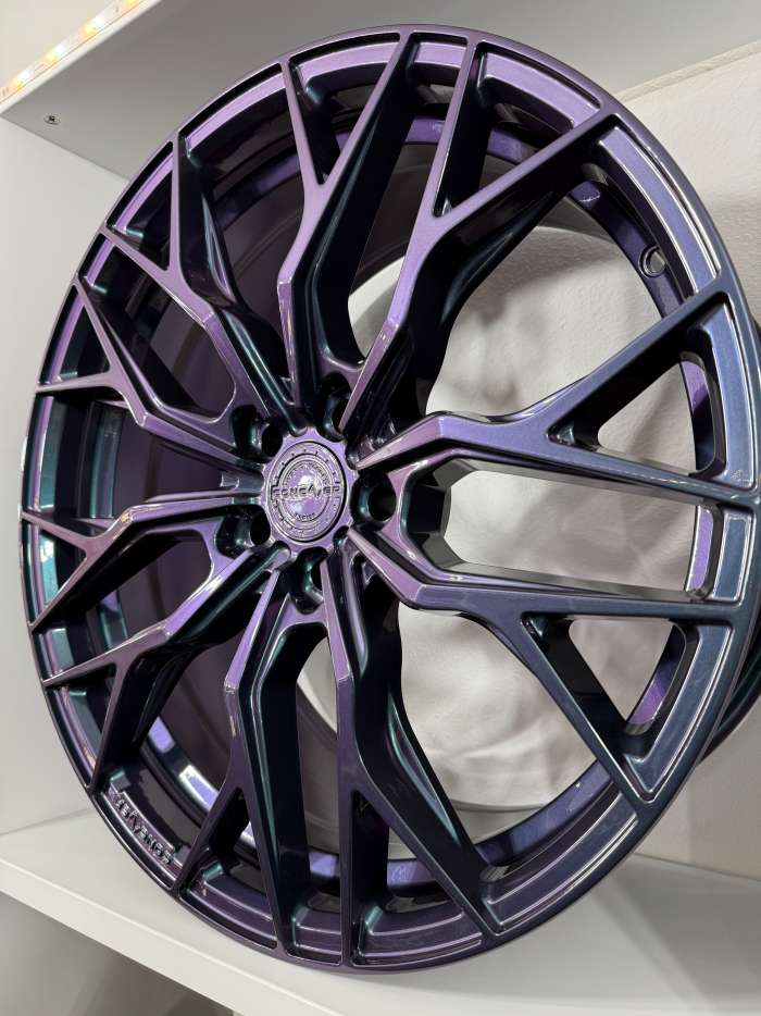gloss purple blue chameleon