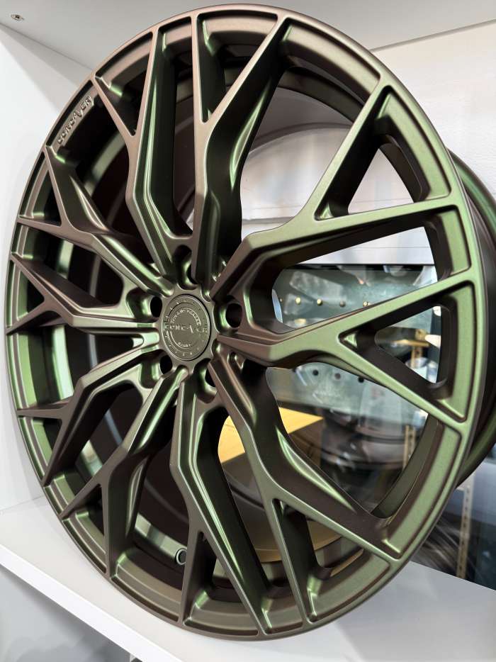 matt bronze green chameleon