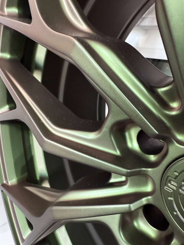 matt bronze green chameleon