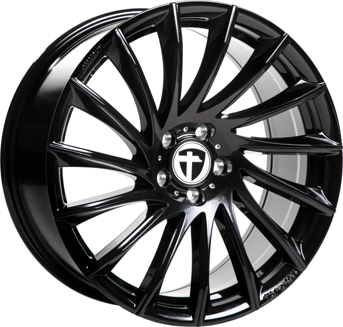 black painted