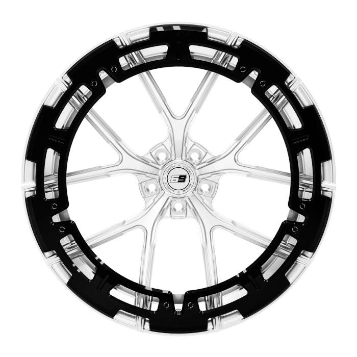 silber mit Inlay Aero-Ring schwarz