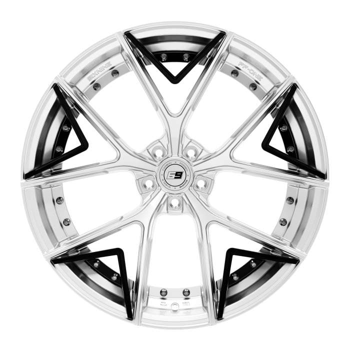 silber mit Inlay V-Two schwarz
